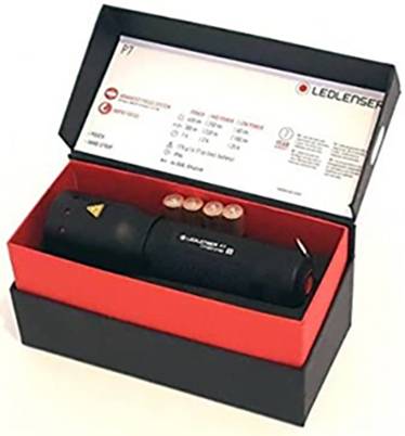Ledlenser P7 BOX Edition LED Taschenlampe batteriebetrieben 450lm 25h 190g