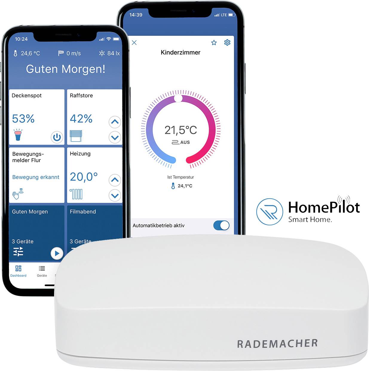 34200819 RADEMACHER HomePilot® Smart-Home-Zentrale Rademacher DuoFern Funk Zentrale