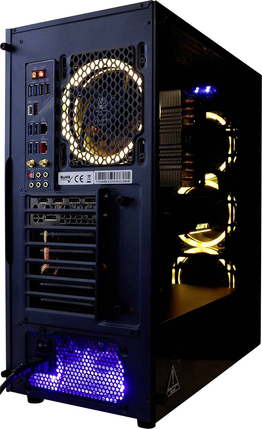 Joy-it Gaming PC AMD Ryzen™ 9 5900X 32GB 1TB SSD AMD Radeon RX 6800 XT Windows® 10 Pro