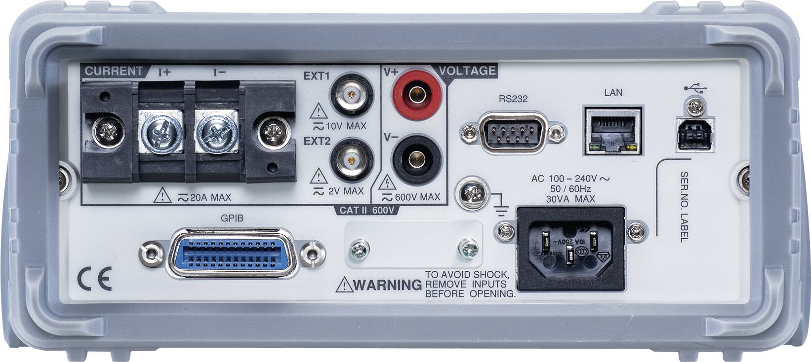 GW Instek GPM-8310 with DA4 Netz-Analysegerät