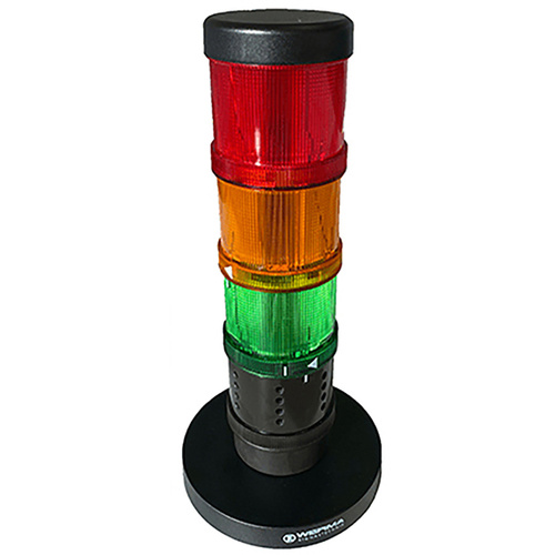 Werma Signaltechnik SignalSet CO2-Anzeige 649.000.10 Rot, Gelb, Grün 1 Set
