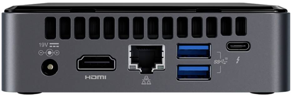 Intel Next Unit of Computing Kit NUC8I5B Mini PC i5-8259U () 8GB RAM 256GB SSD 256GB HDD