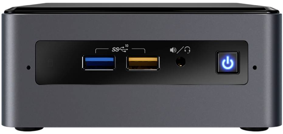 Intel Next Unit of Computing Kit NUC8I5B Mini PC i5-8259U (4 x 2.3GHz / max. 3.8GHz) 4GB RAM 1TB HDD