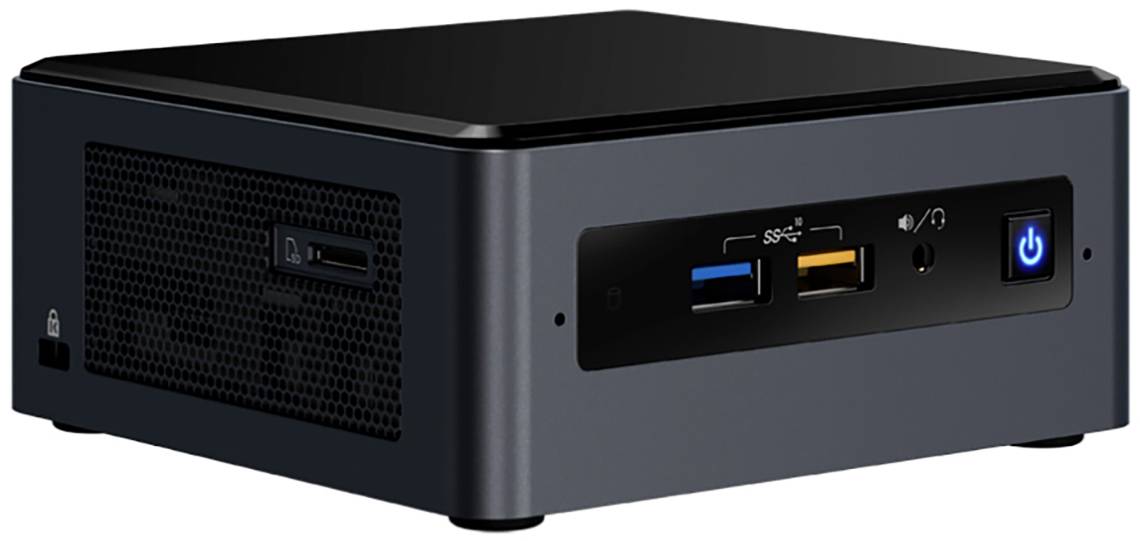 Intel Next Unit of Computing Kit NUC8I5B Mini PC i5-8259U (4 x 2.3GHz / max. 3.8GHz) 4GB RAM 1TB HDD