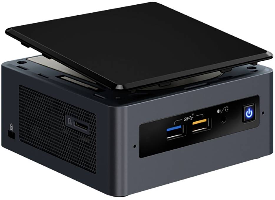 Intel Next Unit of Computing Kit NUC8I3B Mini PC i3-8109U (2 x 3GHz / max. 3.6GHz)