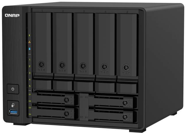 QNAP NAS-Server 0 GB 9 Bay TS-932PX-4G