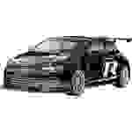 Tamiya TT-01E VW Scirocco Schwarz Brushed 1:10 RC Modellauto Elektro Straßenmodell Allradantrieb (4WD) Bausatz Vorlackiert