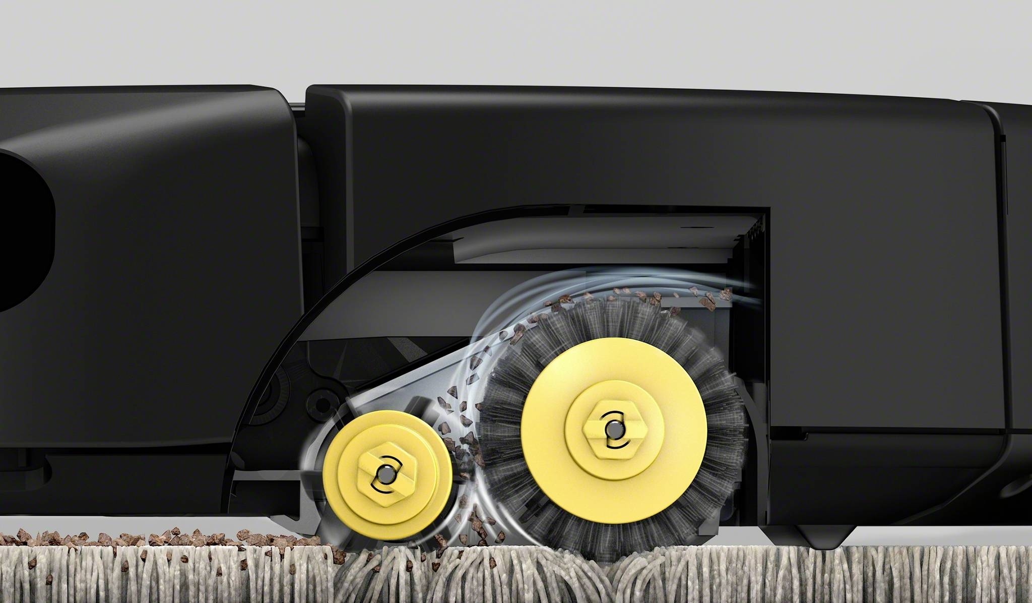 iRobot R694 Saugroboter Silber, Schwarz App gesteuert, kompatibel mit Amazon Alexa, kompatibel mit Google Home
