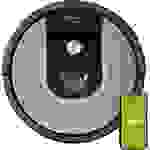IRobot R974 Saugroboter Grau, Beige App gesteuert, kompatibel mit Google Home, Kompatibel mit Amazon Alexa