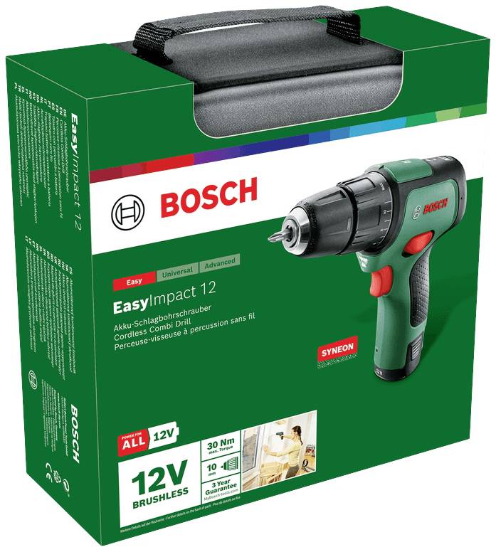 Bosch Home and Garden EasyImpact 12 -Akku-Schlagbohrschrauber