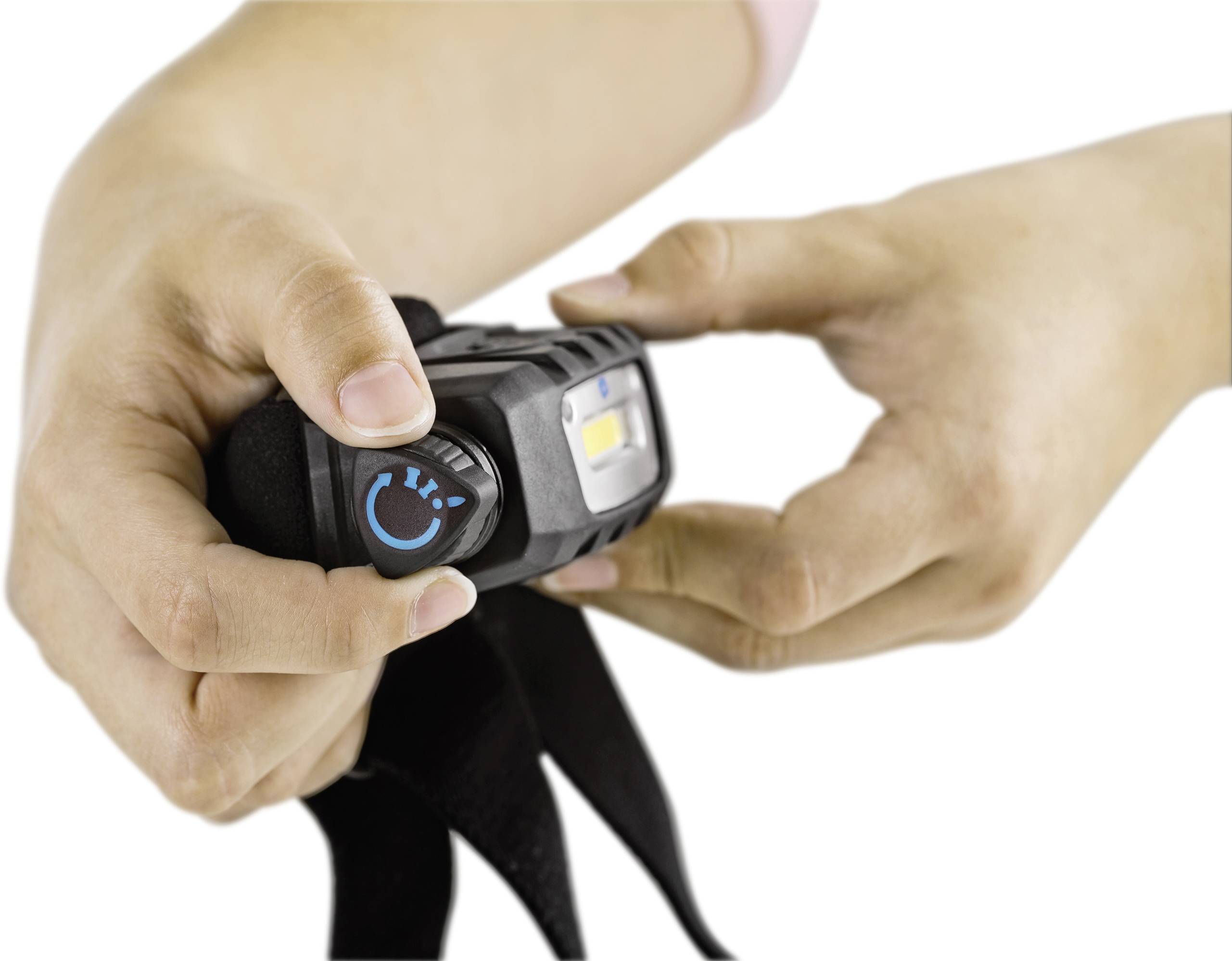 B & W International Sensor Head LED Stirnlampe akkubetrieben 250 lm 7 h HL250SU