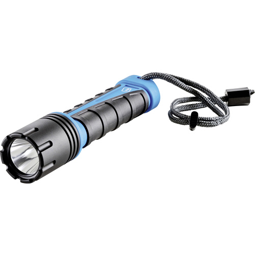 B & W International Polymer Handheld LED Taschenlampe akkubetrieben 550lm 33h 244g