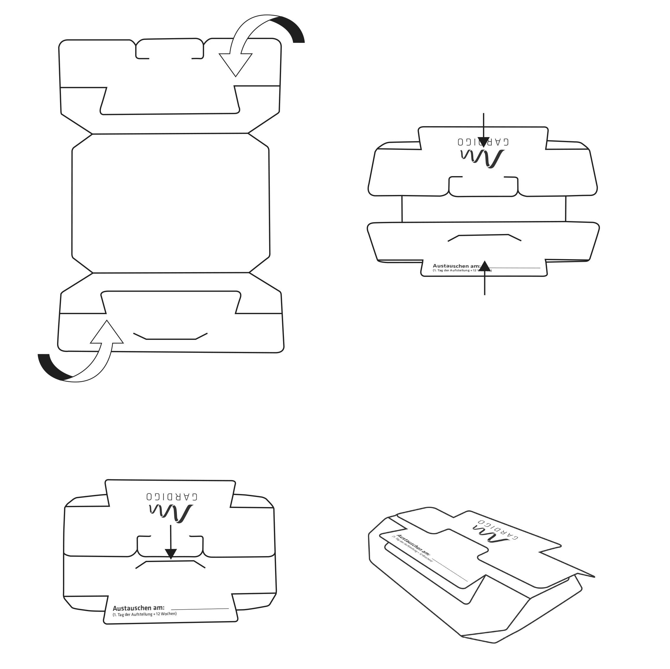 Gardigo 668043 Ungezieferfalle Lockstoff (B x H) 160mm x 50mm 3St.
