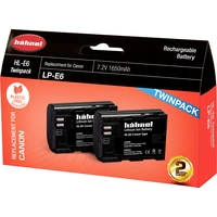 Hähnel Fototechnik HL-E6, 2er Kamera-Akku ersetzt Original-Akku (Kamera) LP-E6 7.2V 1650 mAh Hähnel Fototechnik HL-E6, 2er Kamera-Akku ersetzt Original-Akku (Kamera) LP-E6 7.2V 1650 mAh