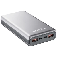 Varta Power Bank Fast Energy 20000 Powerbank 20000 mAh Quick Charge 3.0 LiPo USB-C® Grau Varta Power Bank Fast Energy 20000 Powerbank 20000 mAh Quick Charge 3.0 LiPo USB-C® Grau