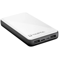 Varta Power Bank Energy 15000 Powerbank 15000 mAh LiPo USB-C®, Micro USB Weiß/Schwarz gleichzeitige Varta Power Bank Energy 15000 Powerbank 15000 mAh LiPo USB-C®, Micro USB Weiß/Schwarz gleichzeitige