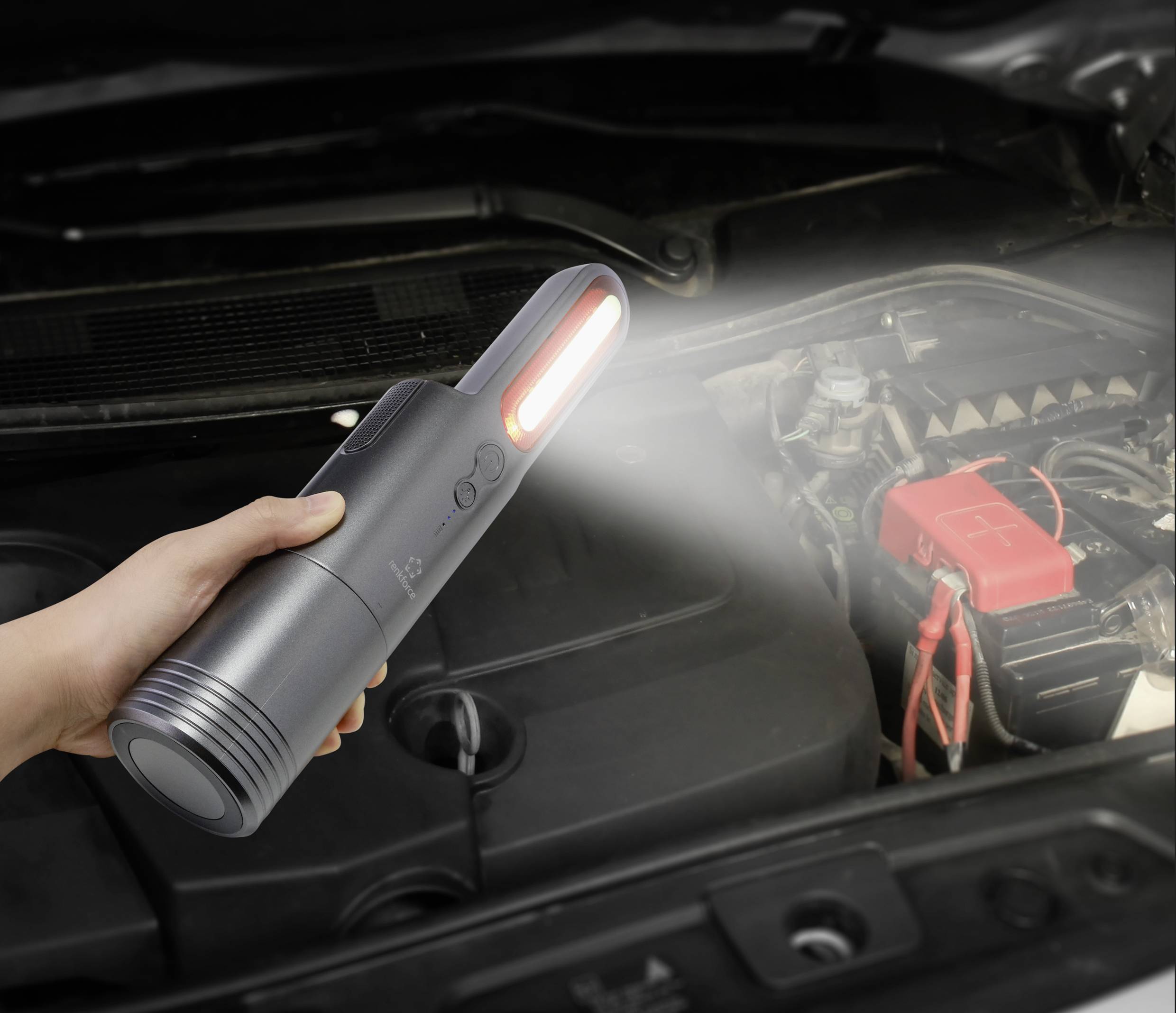 Renkforce Compact Vacuum Akku-Handstaubsauger Beutellos