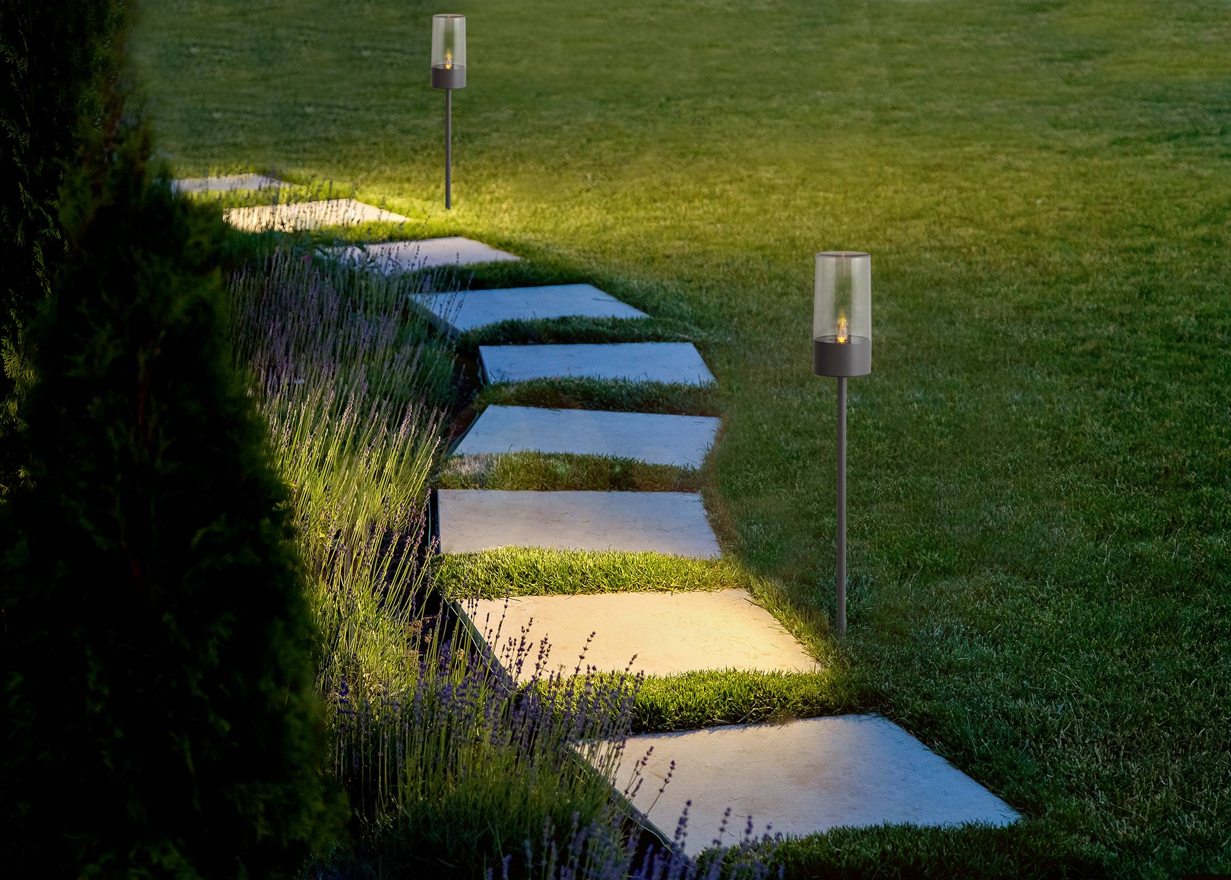 Sygonix SY-4677490 LED-Gartenleuchte LED LED fest eingebaut 0.07W Schwarz