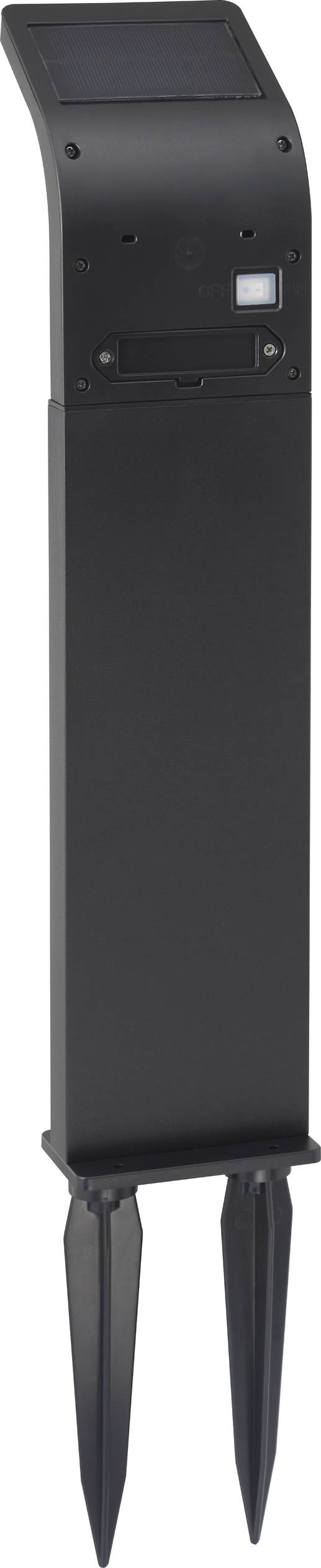 Sygonix SY-4677494 LED-Außenstandleuchte mit Bewegungsmelder LED 1.2W Schwarz