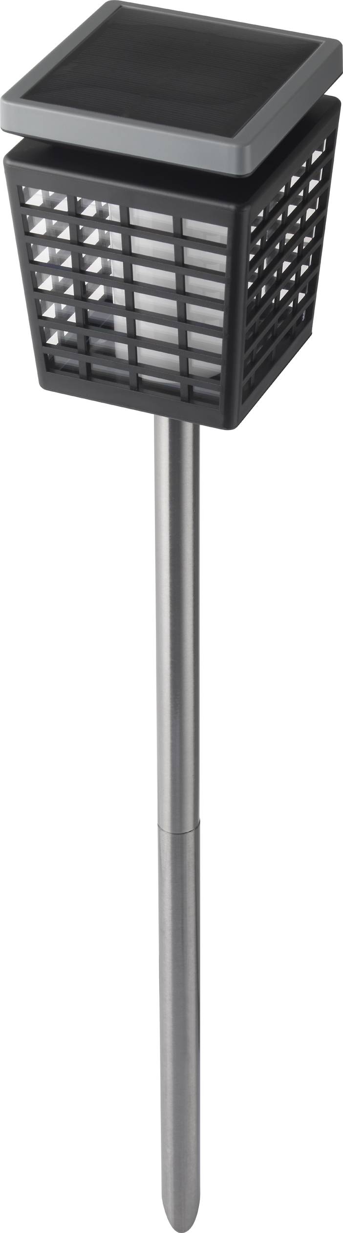 Sygonix SY-4677496 LED-Gartenleuchte SMD LED LED fest eingebaut 4.95W Dunkelgrau