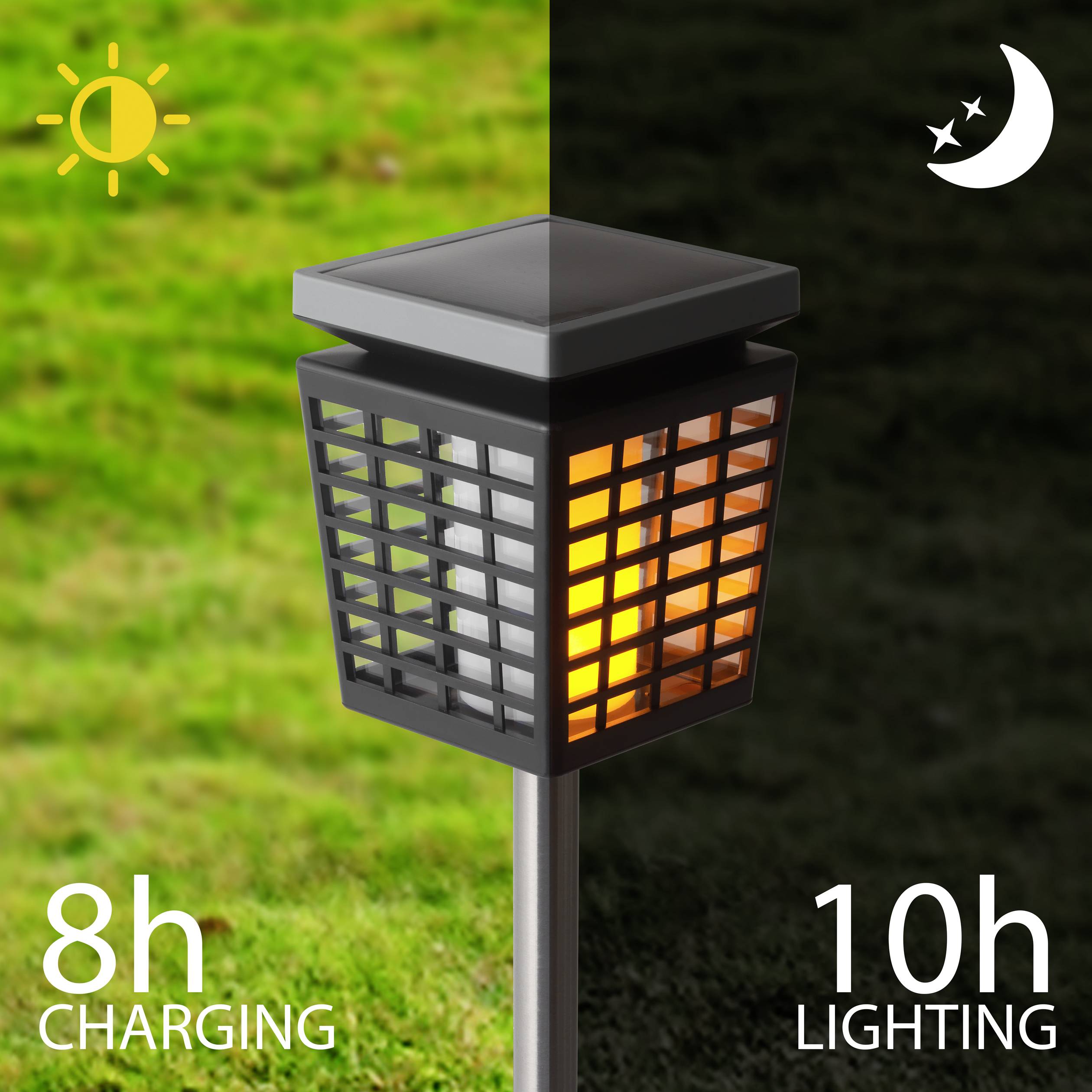 Sygonix SY-4677496 LED-Gartenleuchte SMD LED LED fest eingebaut 4.95W Dunkelgrau