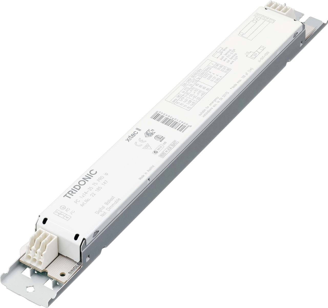 Tridonic 22185156 Lampen Vorschaltgerät 108 W (2 x 54 W)