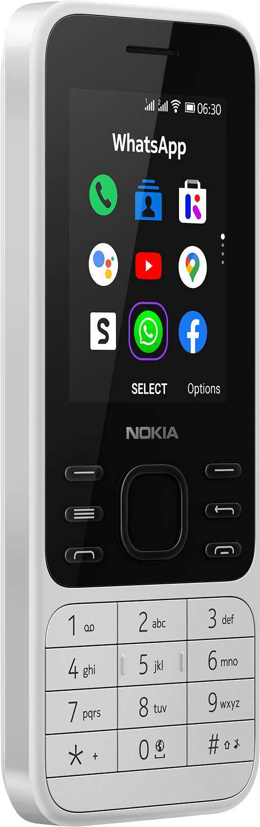 Nokia 6300 4G (Leo) Handy Weiß
