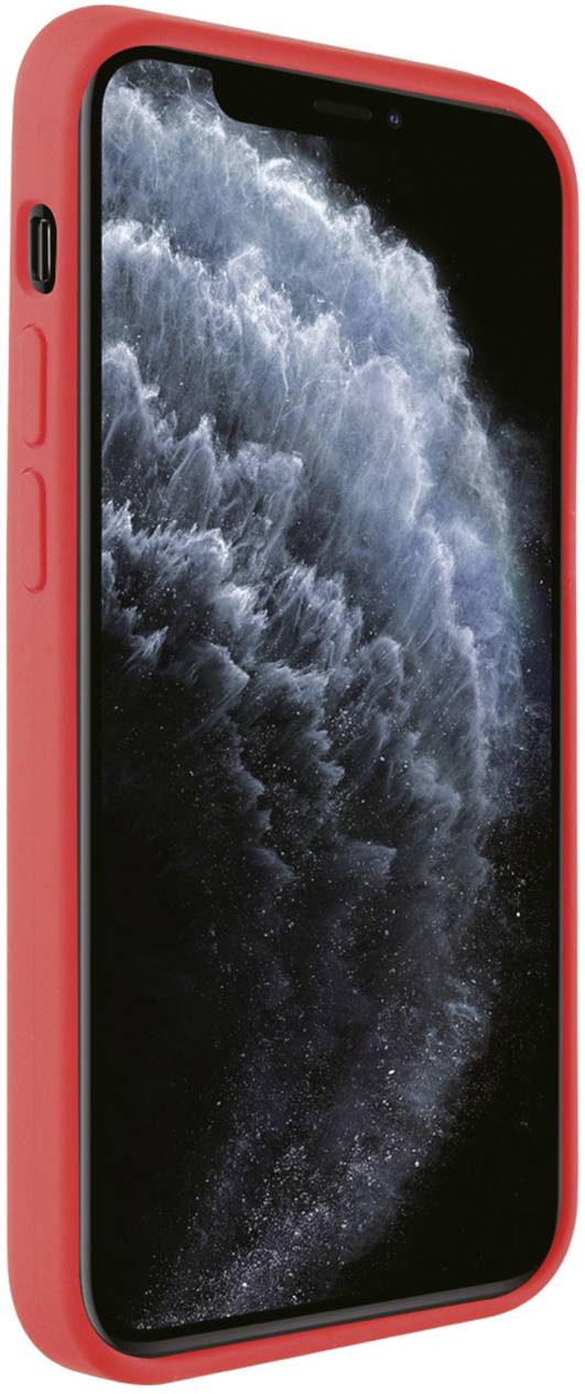 Vivanco HCVVIPH12R Backcover Apple iPhone 12 mini Rot Induktives Laden, Stoßfest, Wasserabweisend 62148