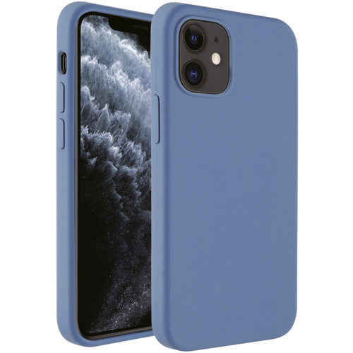 Vivanco HCVVIPH12BL Backcover Apple iPhone 12 mini Blau Induktives Laden, Stoßfest, Wasserabweisend