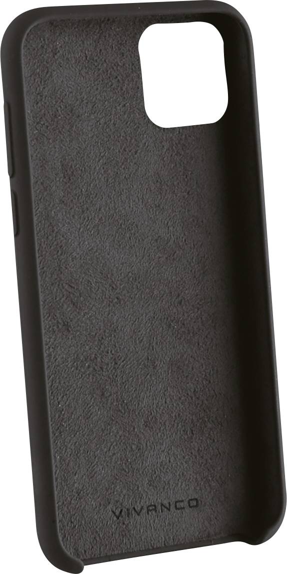 Vivanco HCVVIPH11PBK Backcover Apple iPhone 11 Pro Schwarz Induktives Laden, Stoßfest, Wasserabweisend 60778