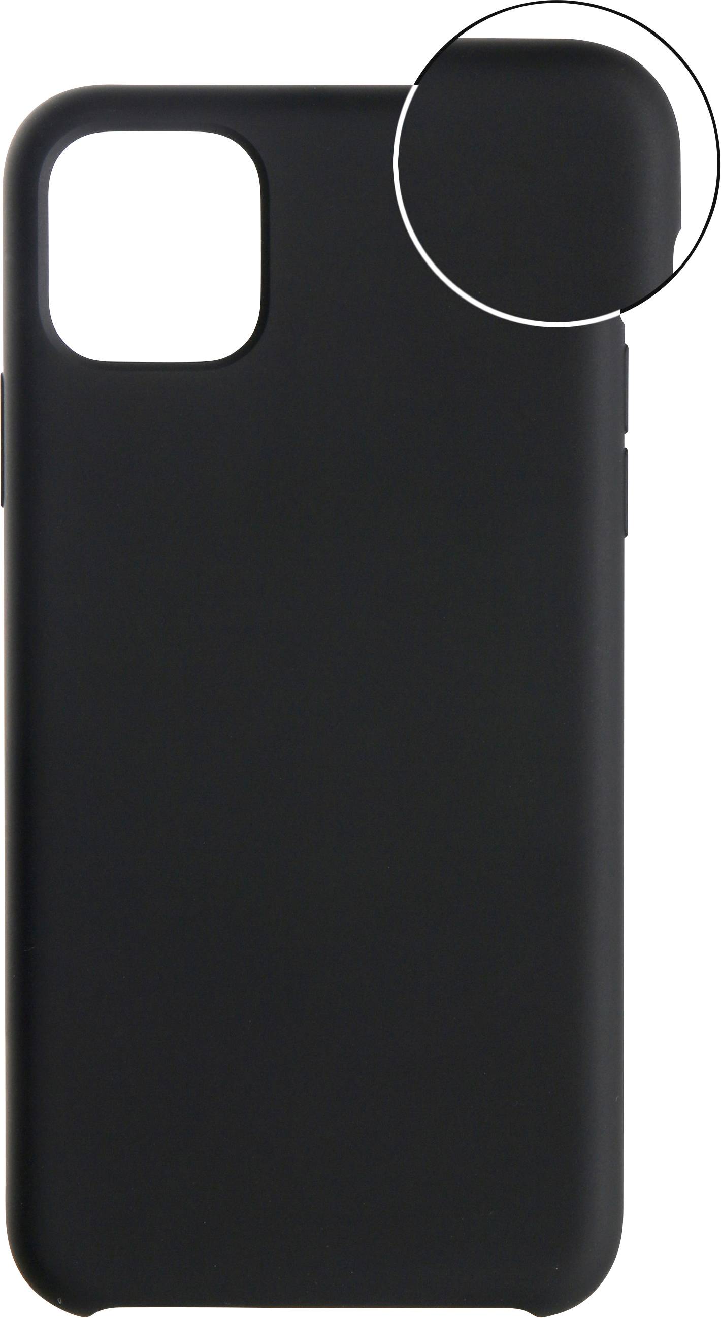 Vivanco HCVVIPH11PBK Backcover Apple iPhone 11 Pro Schwarz Induktives Laden, Stoßfest, Wasserabweisend 60778