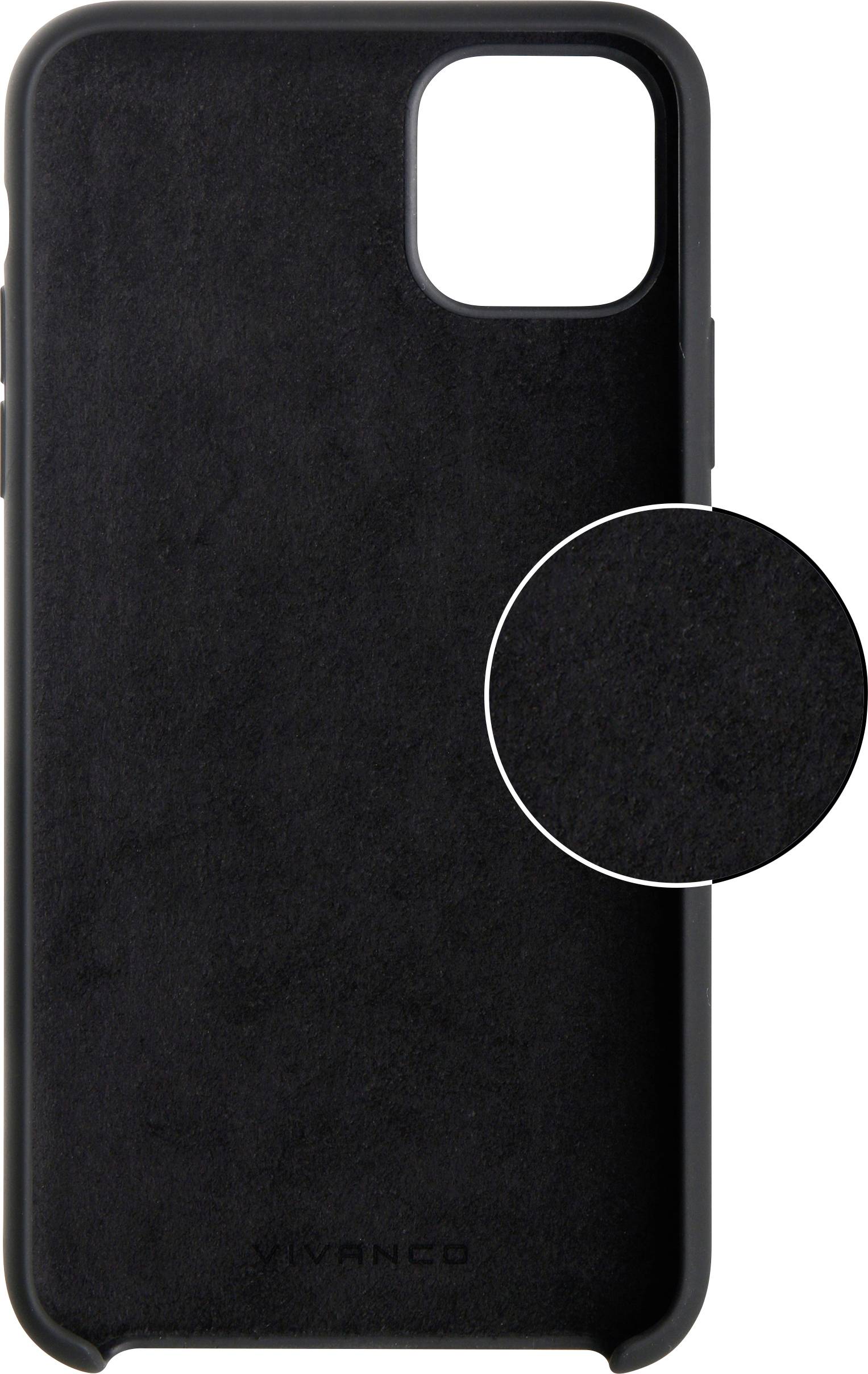 Vivanco HCVVIPH11PBK Backcover Apple iPhone 11 Pro Schwarz Induktives Laden, Stoßfest, Wasserabweisend 60778