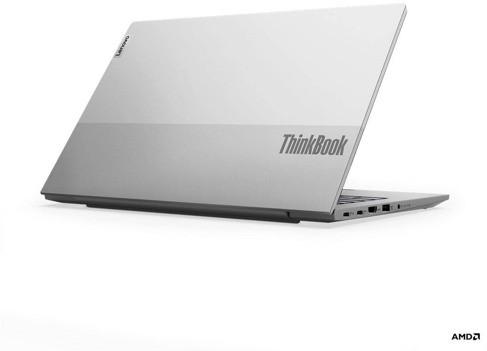 Lenovo Notebook ThinkBook 14 G2 ARE 20VF 35.6 cm (14 Zoll) Full HD AMD Ryzen 7 4700U 16 GB RAM 512 GB SSD AMD Radeon Win 10 Pro Grau 20VF000BGE