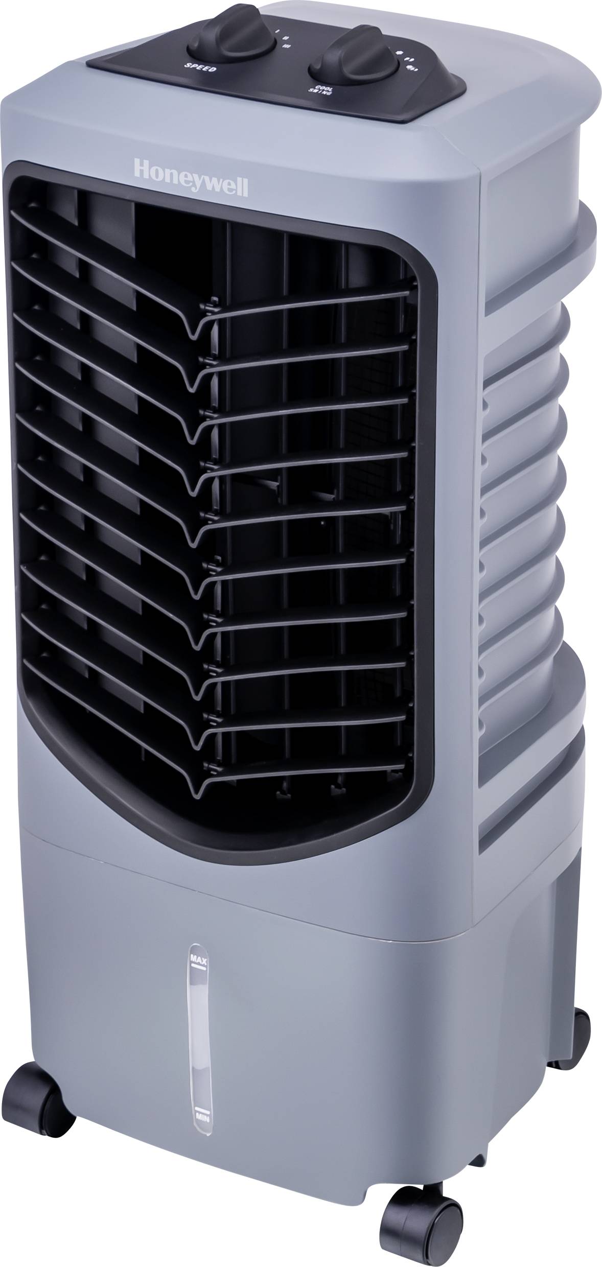 Honeywell TC09PM Luftkühler 55W (L x B x H) 300 x 280 x 660mm Grau-Schwarz mit Luftbefeuchter