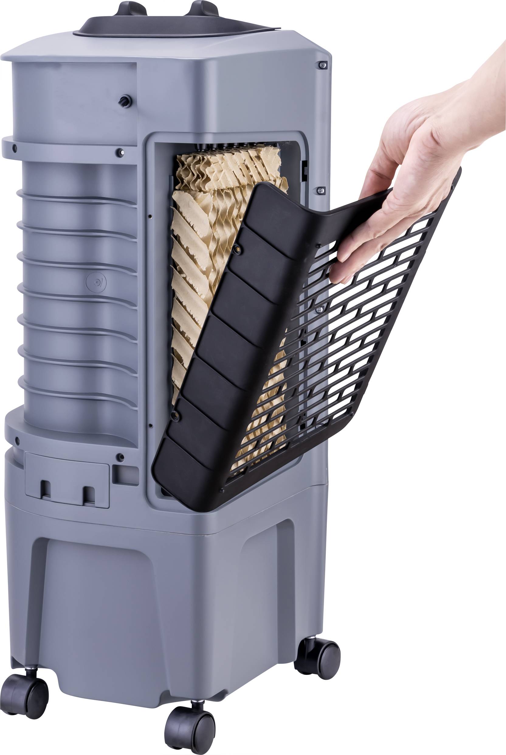 Honeywell TC09PM Luftkühler 55W (L x B x H) 300 x 280 x 660mm Grau-Schwarz mit Luftbefeuchter