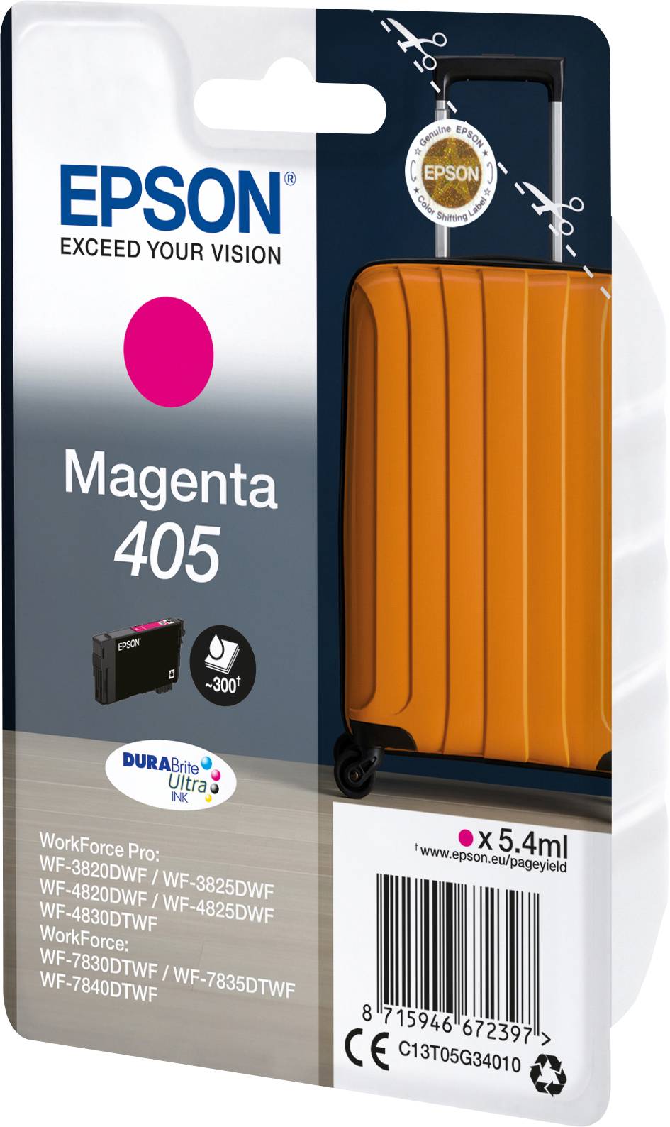Epson 405 - 5.4 ml - Magenta - original - Tintenpatrone