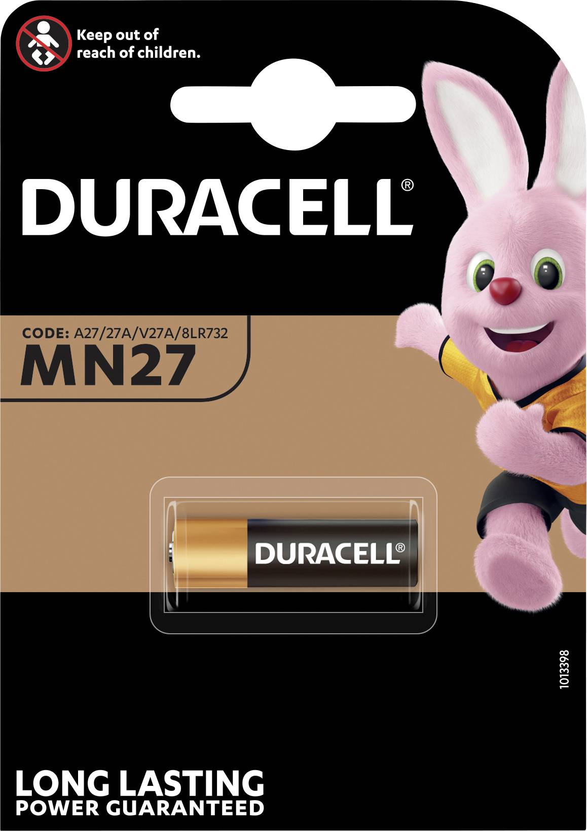 Duracell MN27 Spezial-Batterie 27 A Alkali-Mangan 12 V 18 mAh 1 St.
