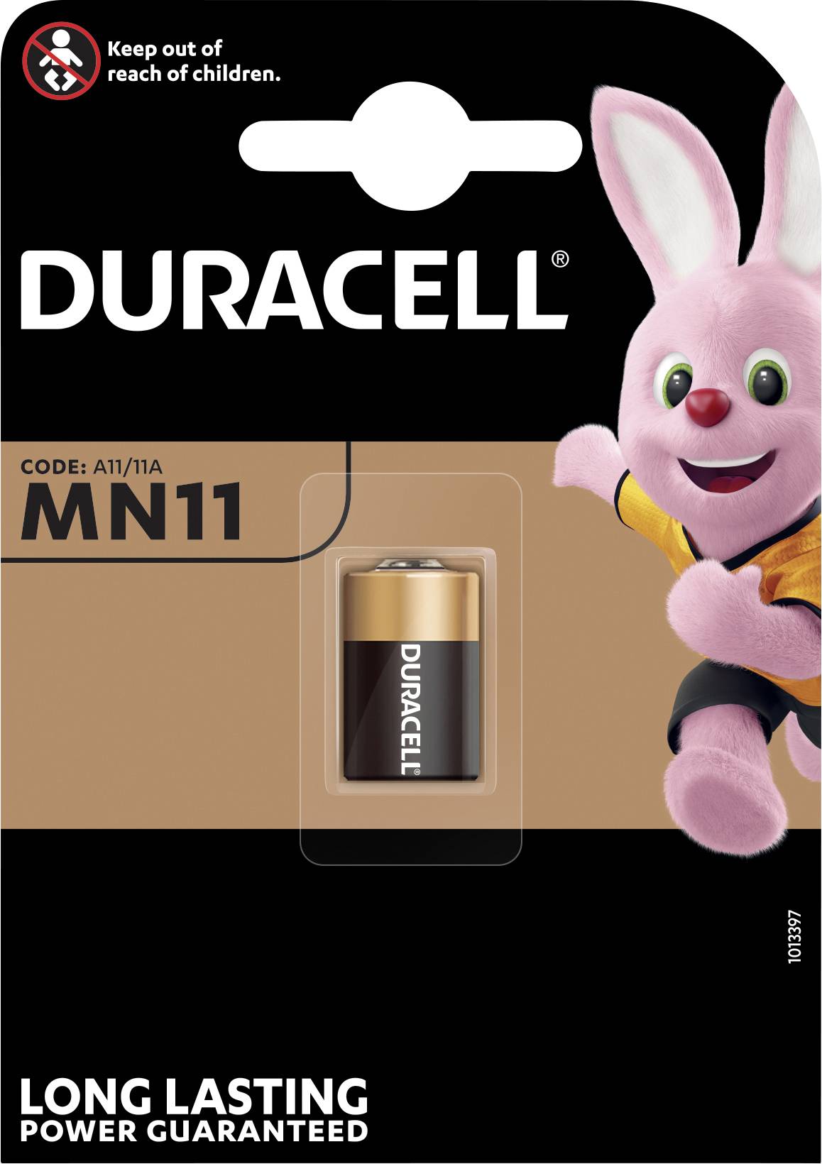 Duracell MN11 Spezial-Batterie 11A Alkali-Mangan 6V 38 1St.