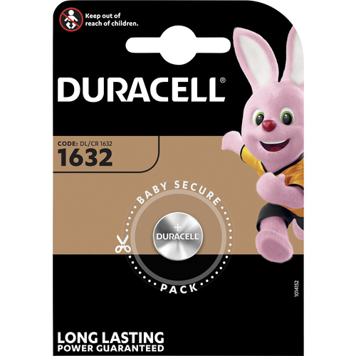 Duracell Knopfzelle CR 1632 3 V 1 St. Lithium DL1632