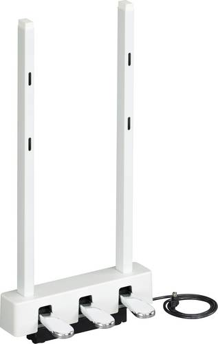 LP1-WH Fußpedal Weiß