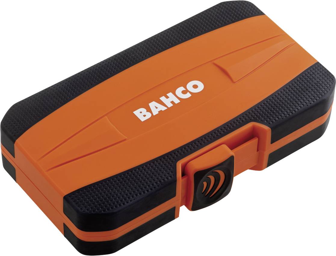 Bahco 59/S36BCR Bit-Set 36teilig Schlitz, Kreuzschlitz Phillips, Kreuzschlitz Pozidriv, Sechskant, Außen-Sechsrund (TX)