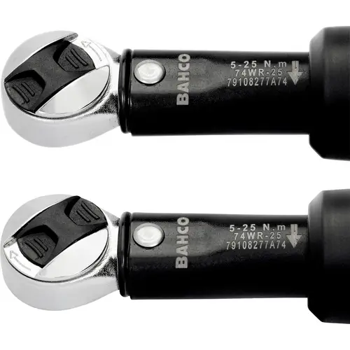 Bahco 74WR-15 Drehmomentschlüssel mit Knarre, mit Durchsteckvierkant, ausschaltend, für Einsteckwer Bahco 74WR-15 Drehmomentschlüssel mit Knarre, mit Durchsteckvierkant, ausschaltend, für Einsteckwer