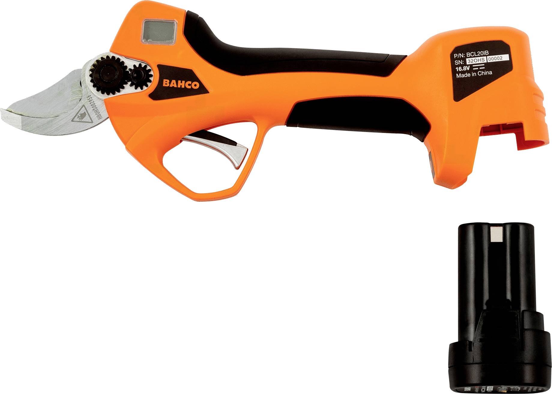 Bahco BCL20IB Gartenschere 285 mm Amboss