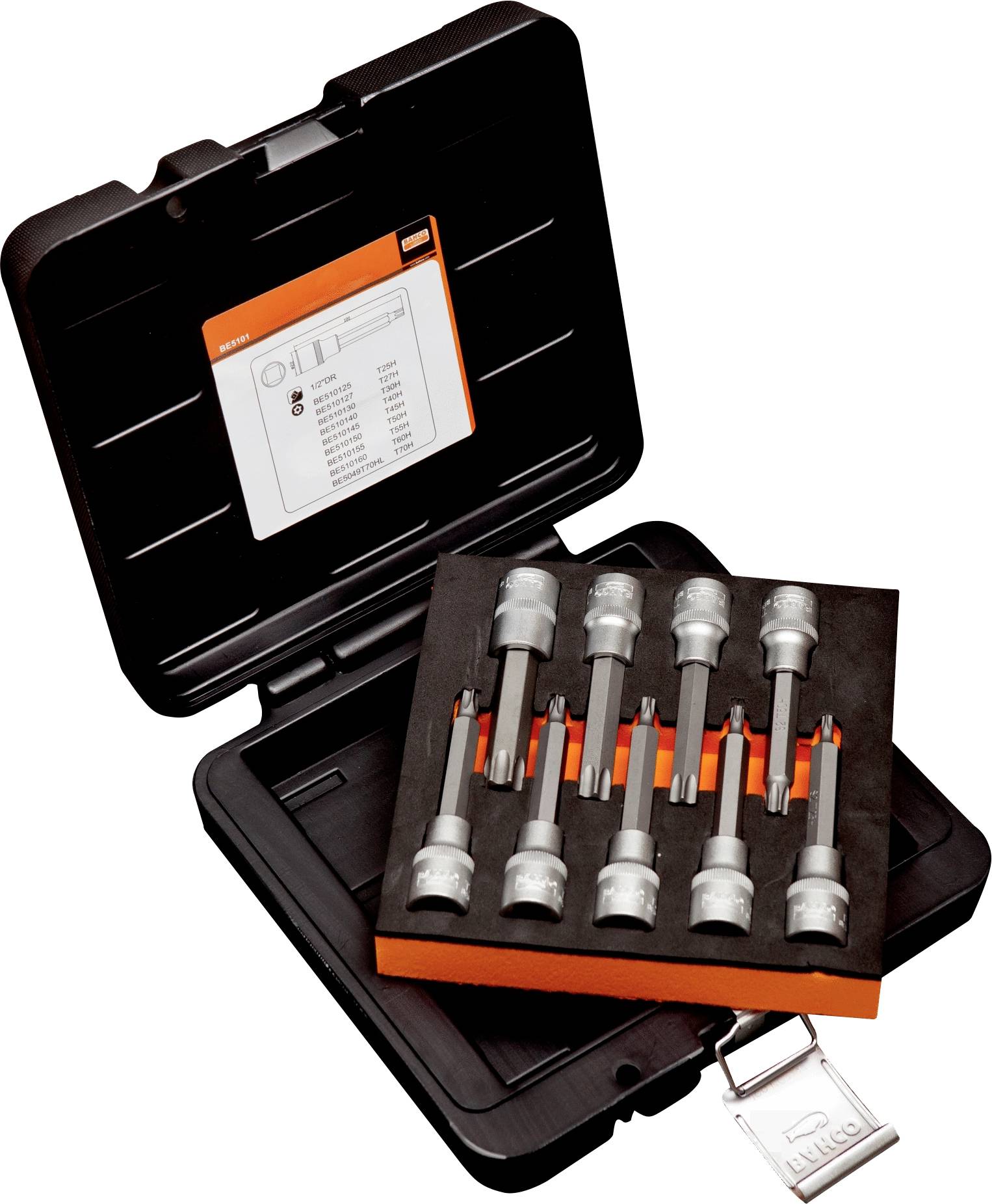 Bahco Steckschlüsselsatz 1/2" 8teilig BE5101