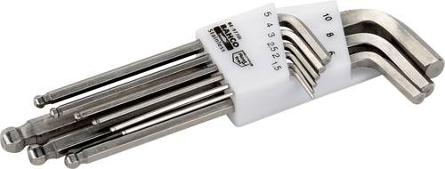 Bahco Winkelschraubendreher-Set 2.5 mm, 2 mm, 3 mm, 4 mm, 5 mm, 6 mm, 8 mm, 10 mm 9teilig