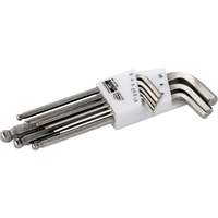 Bahco Winkelschraubendreher-Set 2.5 mm, 2 mm, 3 mm, 4 mm, 5 mm, 6 mm, 8 mm, 10 mm 9teilig Bahco Winkelschraubendreher-Set 2.5 mm, 2 mm, 3 mm, 4 mm, 5 mm, 6 mm, 8 mm, 10 mm 9teilig