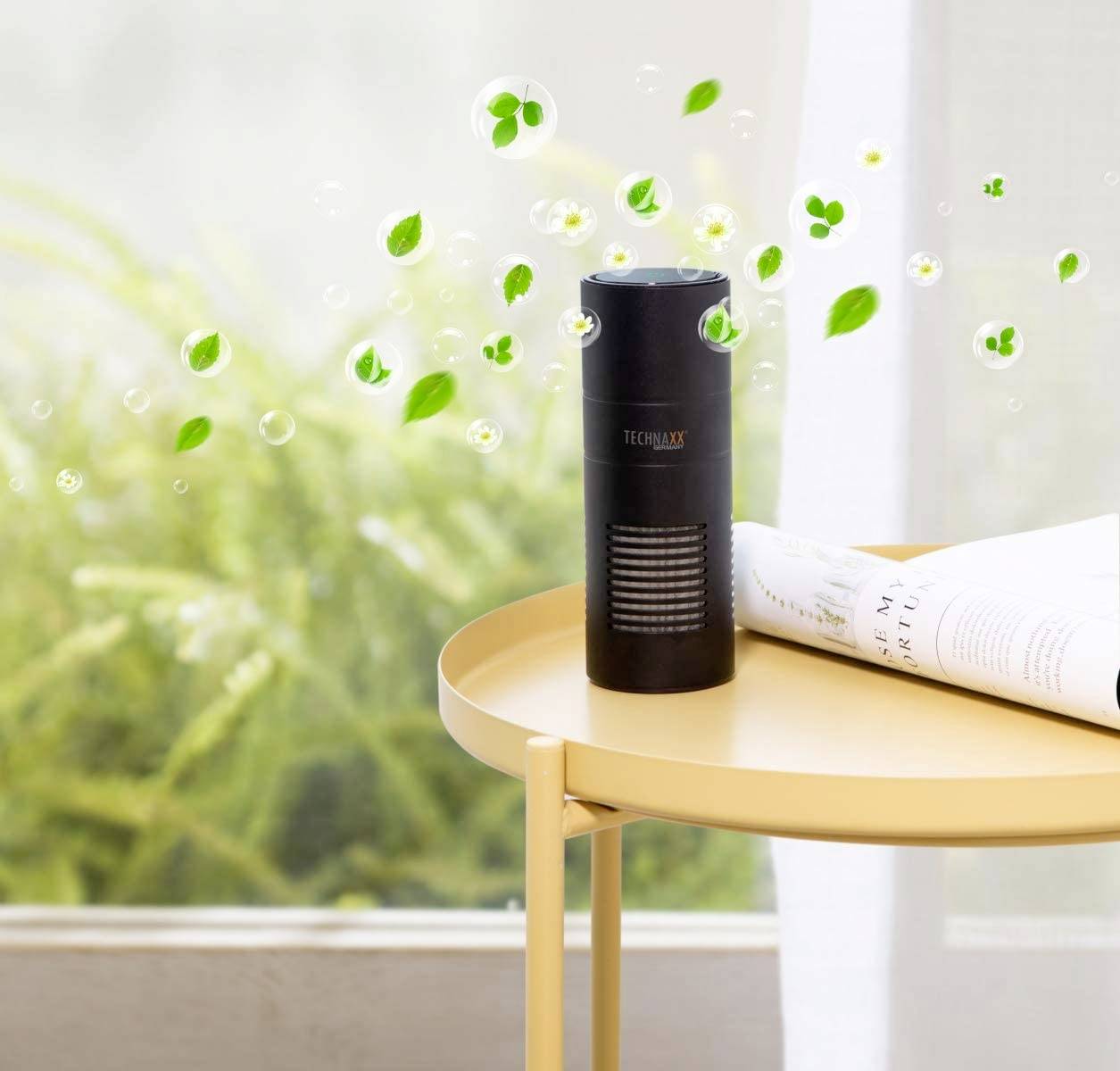 Technaxx 4888 TX-131+ Luftreiniger 10 m² Schwarz