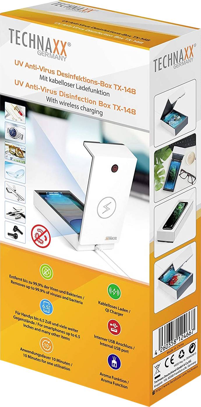 Technaxx TX-148 Desinfektionsleuchte