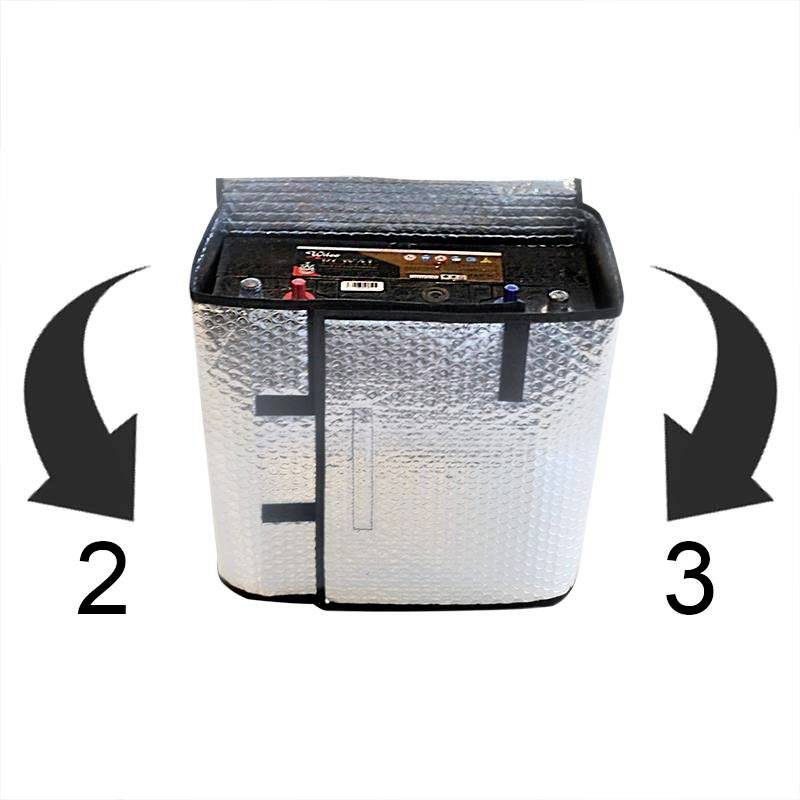 ProPlus Thermo-Batteriehülle Pkw Aluminium Batterien: 50 - 72Ah