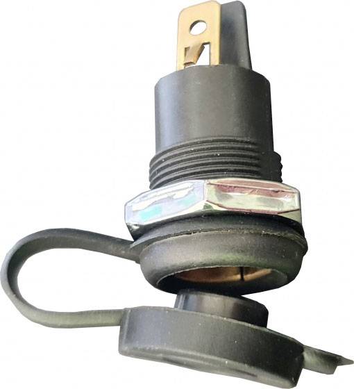 ProPlus Einbau-Steckdose DIN 12 - 24V Belastbarkeit Strom max.=16 A 12 - 24 V/DC